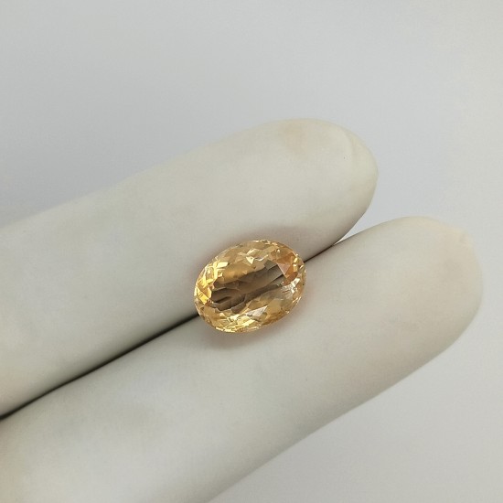 Citrine (Sunela) 4.59 Ct Certified Citrine (Sunela) 4.59 Ct Certified